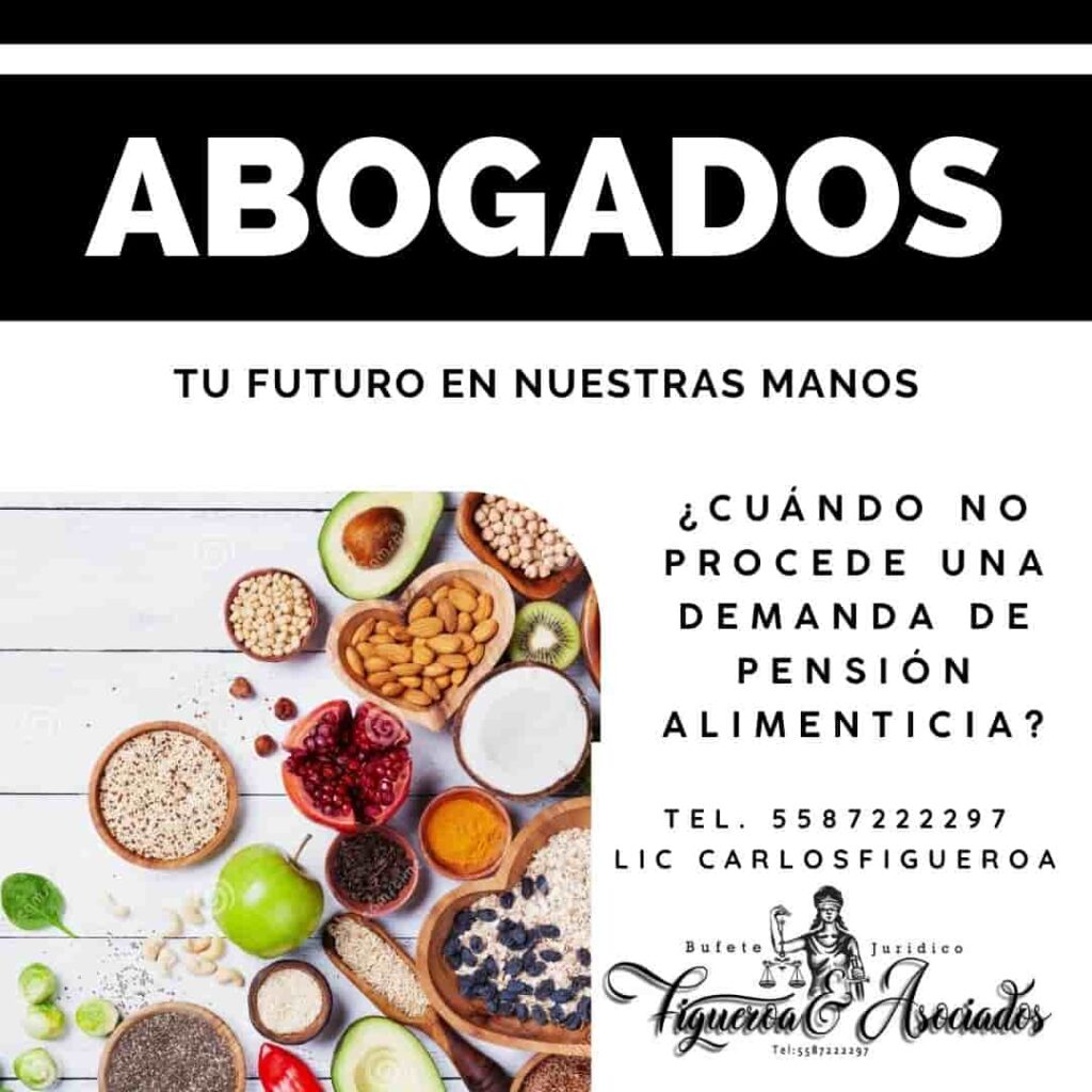 ¿Cuándo no procede una demanda de pensión alimenticia?