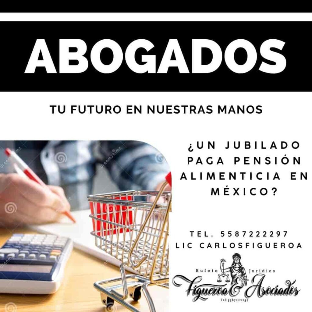 ¿Un jubilado paga pensión alimenticia en México?