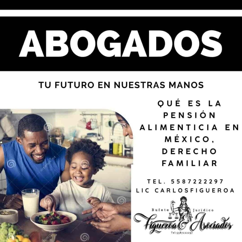 Qué es la pensión alimenticia en México, Derecho Familiar