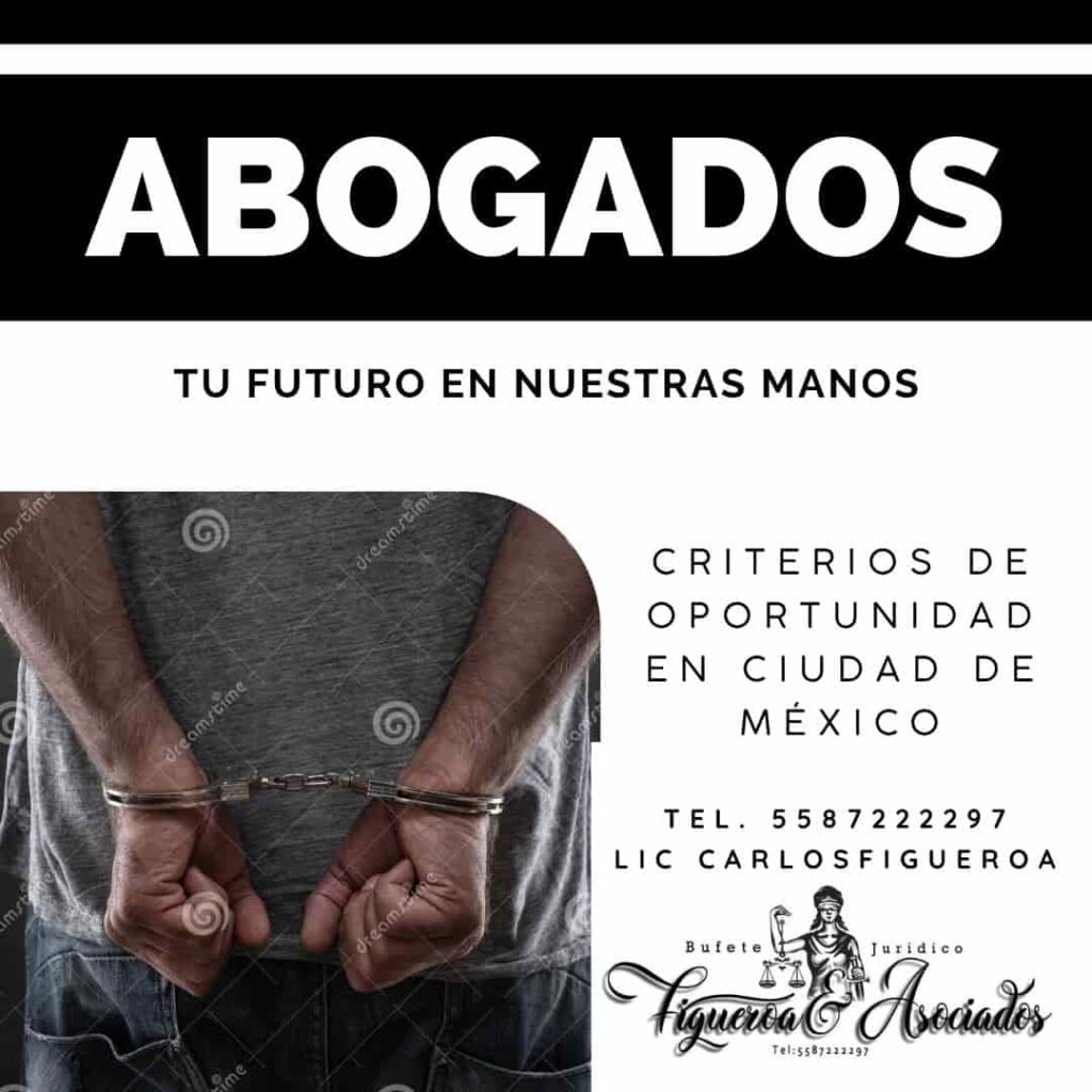 Criterios de oportunidad en Ciudad de México