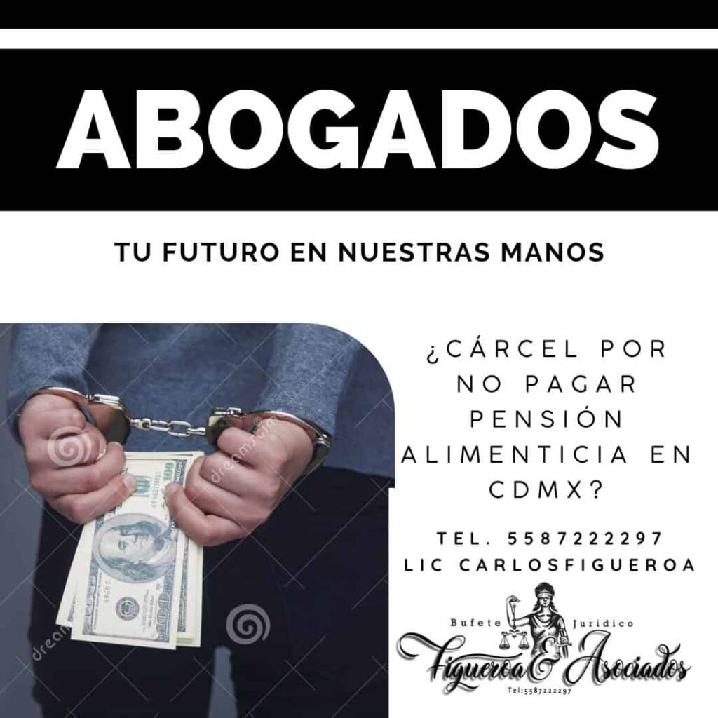 ¿Cárcel por no pagar pensión alimenticia en CDMX?