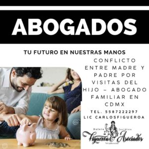 Conflicto entre madre y padre por visitas del hijo – Abogado familiar en CDMX