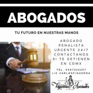 Abogado Penalista urgente 24/7 contáctanos si te detienen en cdmx