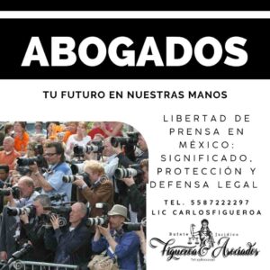 Libertad de prensa en México: significado, protección y defensa legal